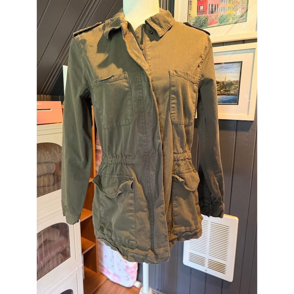 Women's Classic Utility Jacket Cotton Twill Designed in the PNW - S